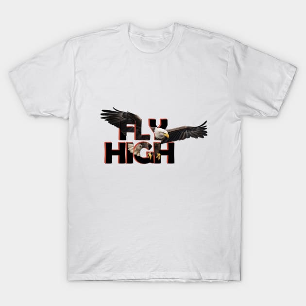 Fly like an eagle T-Shirt by hummingbird_23